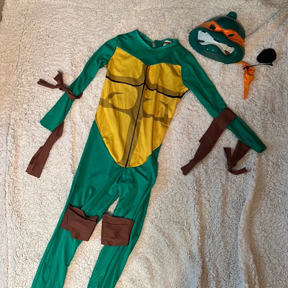 Vintage Teenage Mutant Ninja Turtle Halloween Costume - Super Hero
